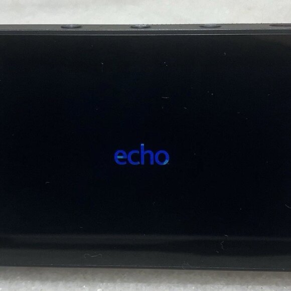 Amazon Echo H23K37 Smart Speaker Black Tested Working with Power Cord - Picture 3 of 5